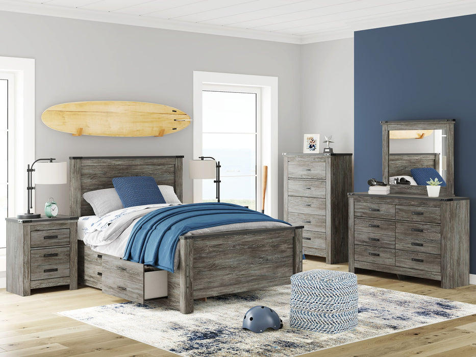 Frandern - Storage Panel Bedroom Set - Tallahassee Discount Furniture (FL)