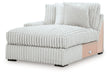 Stupendous - LAF Corner Chaise - Alloy - Tallahassee Discount Furniture (FL)