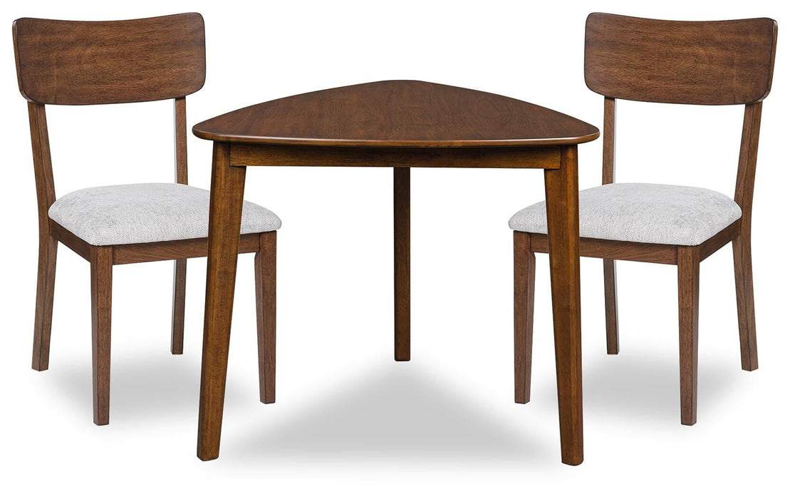 Tameride - 3 Pc. - Dining Table And 2 Chairs - Brown