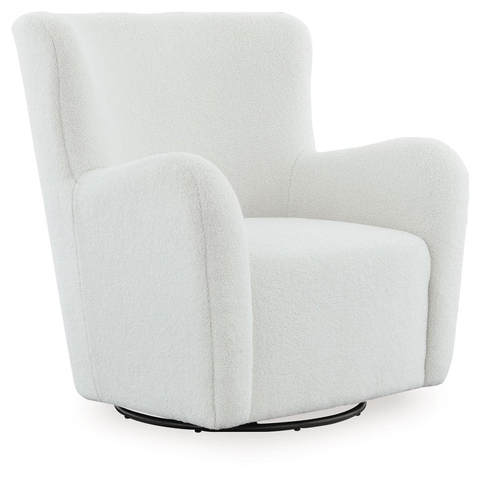 Rowenburg - Swivel Glider Accent Chair - Tallahassee Discount Furniture (FL)