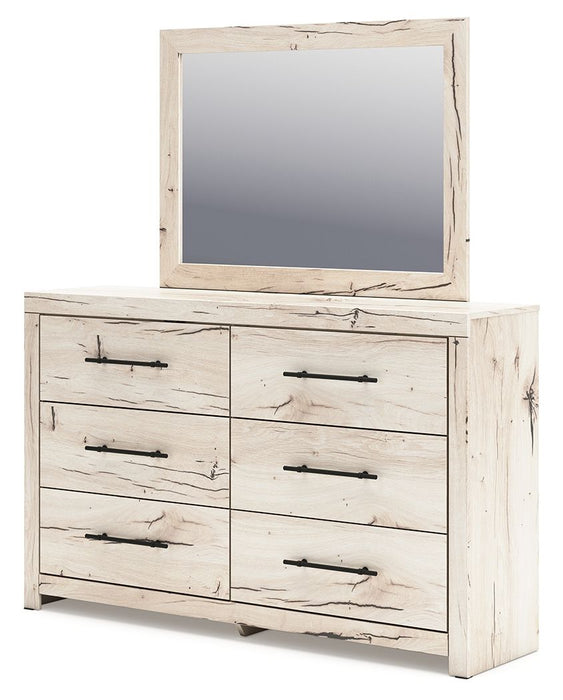 Lawroy - Light Natural - Dresser And Mirror - Tallahassee Discount Furniture (FL)
