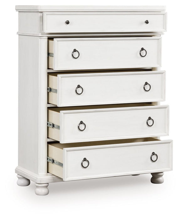 Rowlenstown - Five Drawer Chest - Tallahassee Discount Furniture (FL)