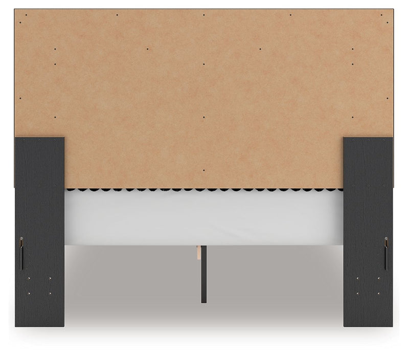 Zuraleus - Upholstered Panel Platform Bed With Roll Slats - Tallahassee Discount Furniture (FL)