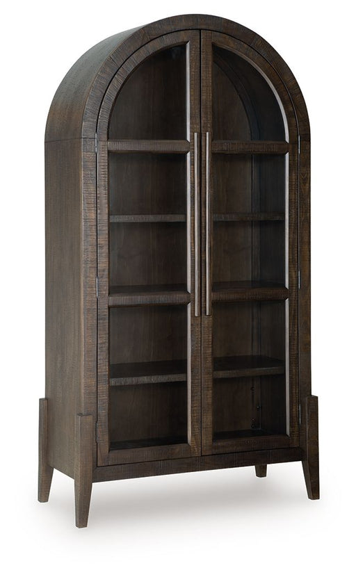 Benhall - Accent Cabinet - Dark Brown - Tallahassee Discount Furniture (FL)