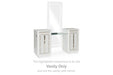 Chalanna - Vanity - White - Tallahassee Discount Furniture (FL)
