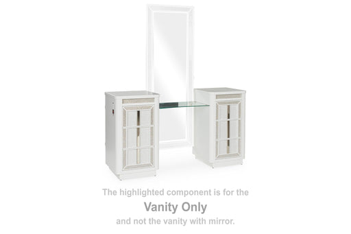 Chalanna - Vanity - White - Tallahassee Discount Furniture (FL)