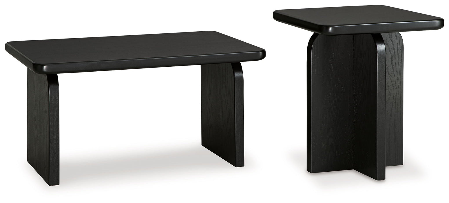 Mitchalli - Black - Occasional Table Set (Set of 2) - Tallahassee Discount Furniture (FL)