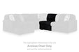 Midnight-Madness - Armless Chair - Onyx - Tallahassee Discount Furniture (FL)