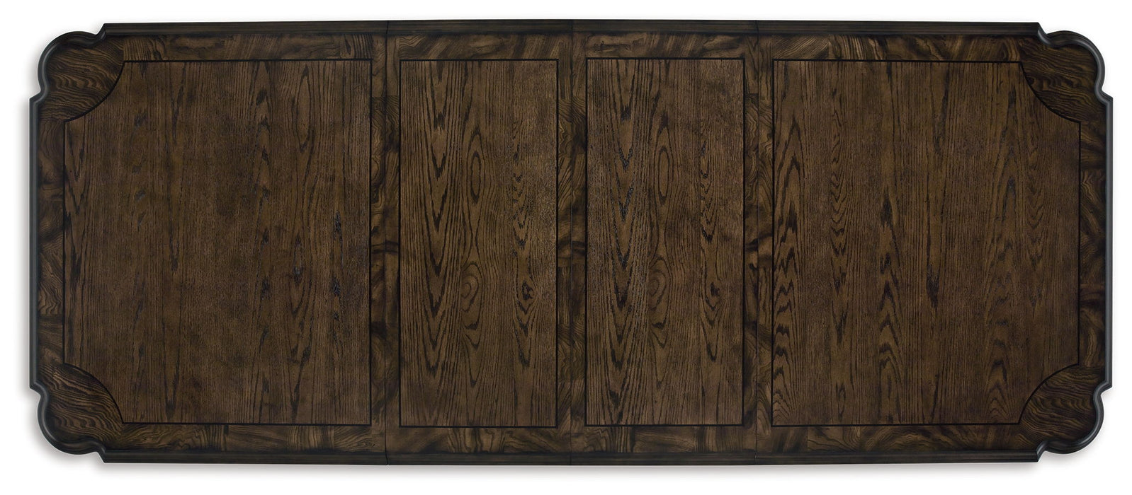 Maylee - Dark Brown - 11 Pc. - Dining Extension Table, 4 Side Chairs, 2 Arm Chairs, Storage Bench, Buffet And Hutch - Tallahassee Discount Furniture (FL)