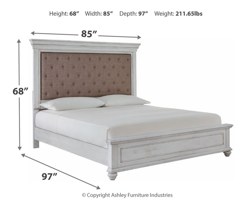 Kanwyn - Upholstered Panel Bed - Tallahassee Discount Furniture (FL)