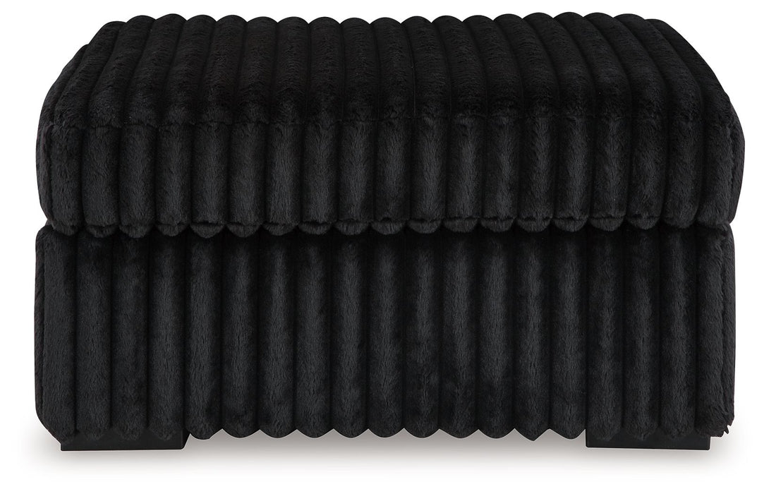 Midnight-Madness - Oversized Accent Ottoman - Tallahassee Discount Furniture (FL)