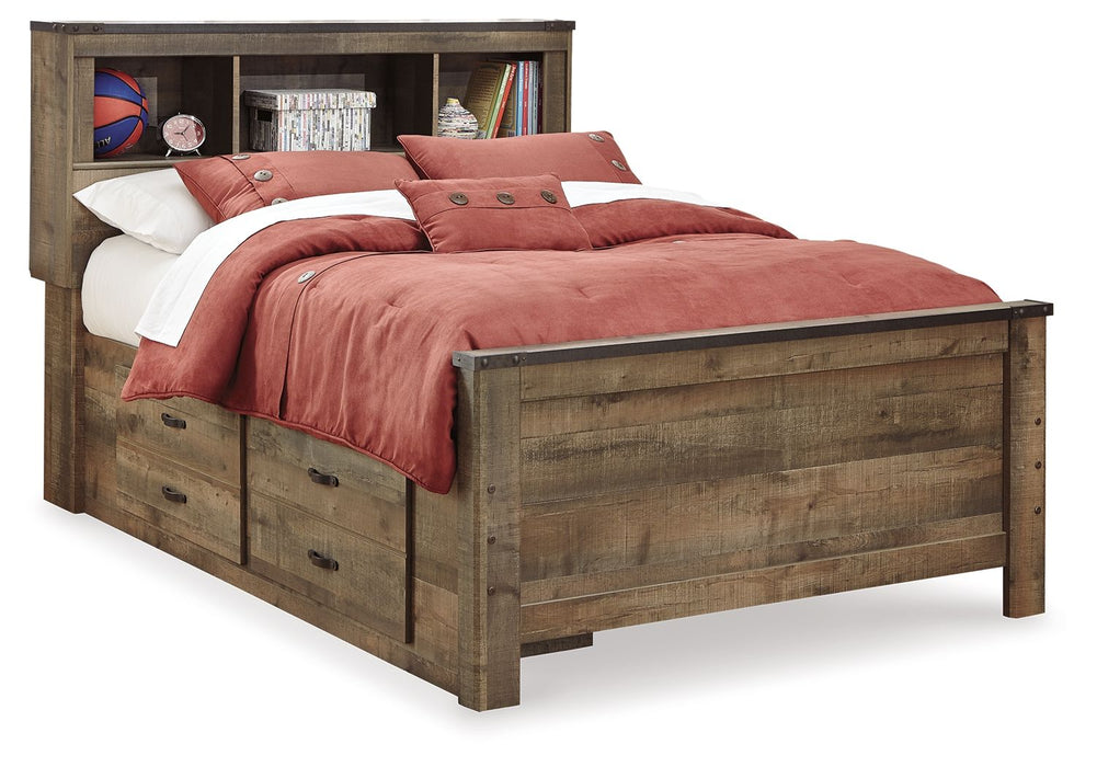Trinell - Bookcase Storage Bed - Tallahassee Discount Furniture (FL)