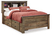 Trinell - Bookcase Storage Bed - Tallahassee Discount Furniture (FL)