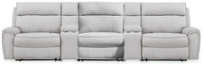 Social Pointe - Reclining Sectional - Tallahassee Discount Furniture (FL)