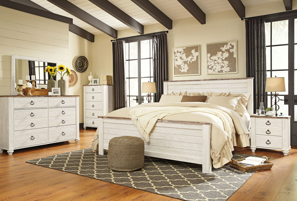 Willowton - Panel Bed - Tallahassee Discount Furniture (FL)