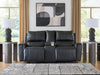 Glossmore - Reclining Loveseat With Console - Black - Tallahassee Discount Furniture (FL)