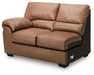 WillowBend - Caramel - LAF Loveseat - Tallahassee Discount Furniture (FL)