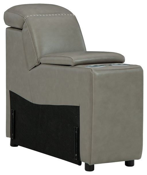 Correze - Gray - Console with Storage - Tallahassee Discount Furniture (FL)