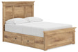 Makidern - Panel Storage Bed With Under Bed Storage Unit - Tallahassee Discount Furniture (FL)