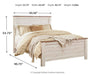 Willowton - Panel Bed - Tallahassee Discount Furniture (FL)