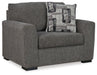 Gardiner - 2 Pc. - Chair And A Half, Ottoman - Pewter - Tallahassee Discount Furniture (FL)