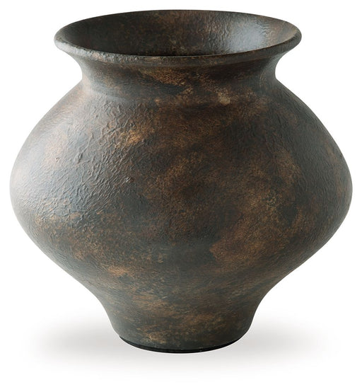 Laddlow - Vase - Antique Brown - Tallahassee Discount Furniture (FL)