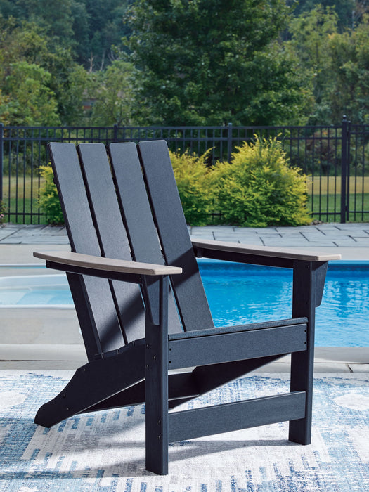 East Beach - Adirondack Chair - Black / Beige - Tallahassee Discount Furniture (FL)