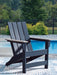 East Beach - Adirondack Chair - Black / Beige - Tallahassee Discount Furniture (FL)