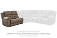 Ravenel - Fossil - Laf Reclining Power Loveseat - Tallahassee Discount Furniture (FL)