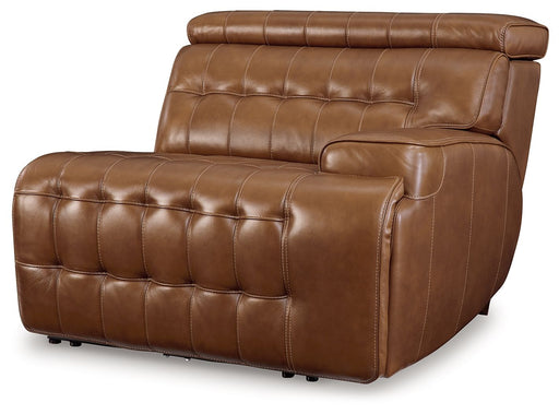 Temmpton - Chocolate - Raf Zero Wall Power Recliner - Tallahassee Discount Furniture (FL)