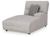 Acklen Place - Pewter - Raf Power Reclining Back Chaise - Tallahassee Discount Furniture (FL)