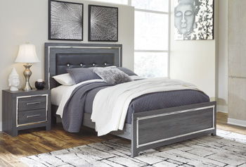 Lodanna - Panel Bed With Roll Slats - Tallahassee Discount Furniture (FL)