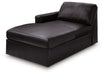 ModMax II - LAF Corner Chaise - Black - Tallahassee Discount Furniture (FL)