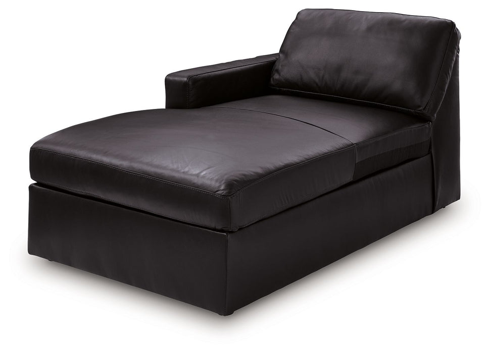 ModMax II - LAF Corner Chaise - Black - Tallahassee Discount Furniture (FL)