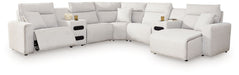 Modmax II - Reclining Sectional - Stone - Tallahassee Discount Furniture (FL)