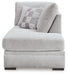 Gabyleigh - Nickel - Raf Corner Chaise - Tallahassee Discount Furniture (FL)