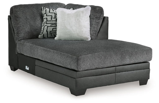 Brixley Pier - Graphite - Raf Corner Chaise - Tallahassee Discount Furniture (FL)
