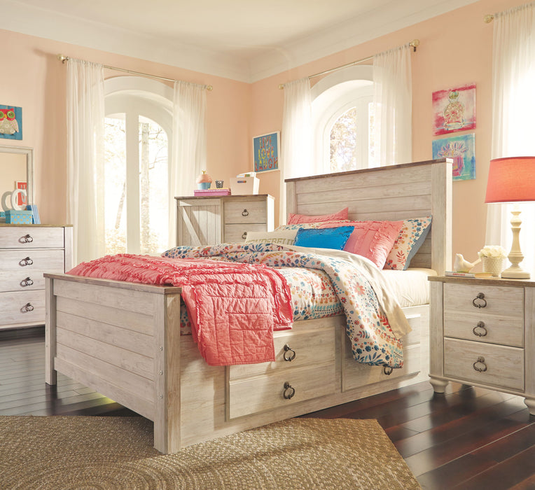 Willowton - Panel Bed - Tallahassee Discount Furniture (FL)
