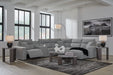 ModMax II - Salt And Pepper - Reclining Sectional - Tallahassee Discount Furniture (FL)