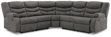 Partymate - Reclining Sectional - Tallahassee Discount Furniture (FL)