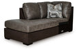 Castille Way - LAF Corner Chaise - Fossil - Tallahassee Discount Furniture (FL)