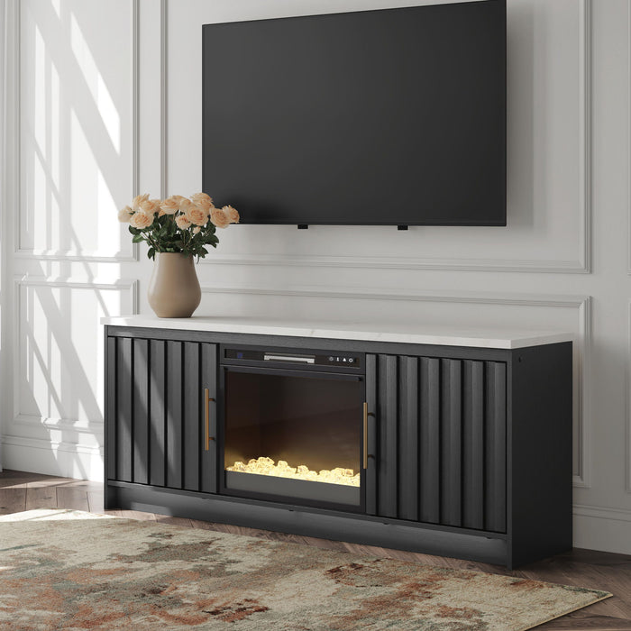 Cadmori - TV Stand With Fireplace Option - Tallahassee Discount Furniture (FL)