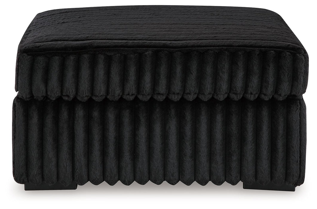 Midnight-Madness - Oversized Accent Ottoman - Tallahassee Discount Furniture (FL)