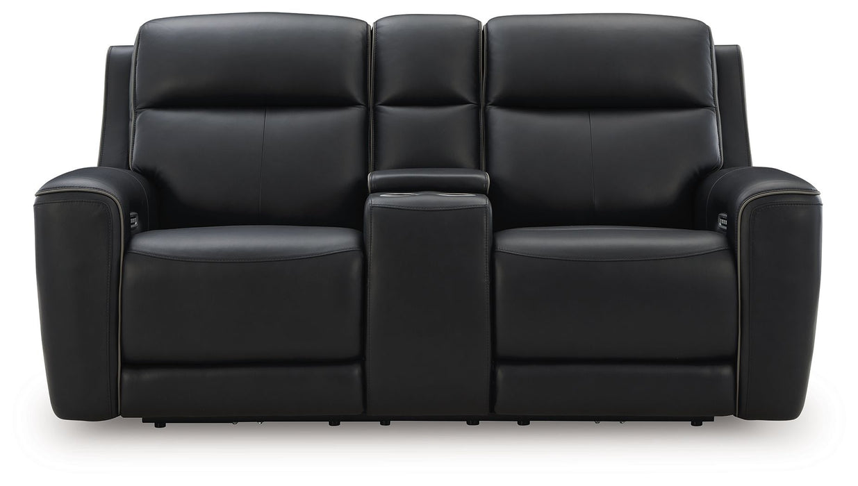 5Z-Comfort - Relaxation - Power Reclining Loveseat with Console / Adj Headrest - Tallahassee Discount Furniture (FL)