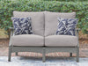 Cove Beach - Loveseat With Cushion - Gray - Tallahassee Discount Furniture (FL)