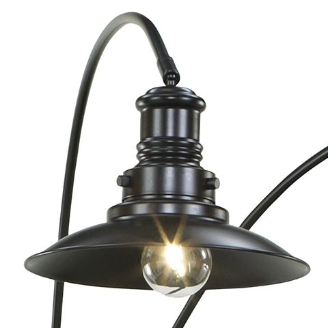 Sheriel - Black - Metal Arc Lamp - Tallahassee Discount Furniture (FL)
