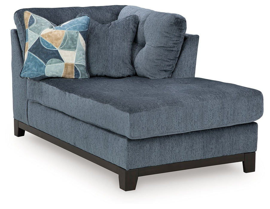 Maxon Place - Navy - Raf Corner Chaise - Tallahassee Discount Furniture (FL)