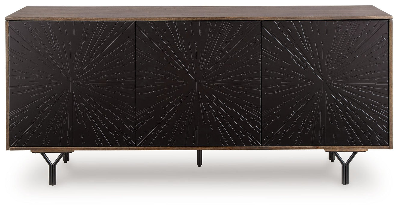 Lavinmont - Multi Brown - Accent Cabinet - Tallahassee Discount Furniture (FL)