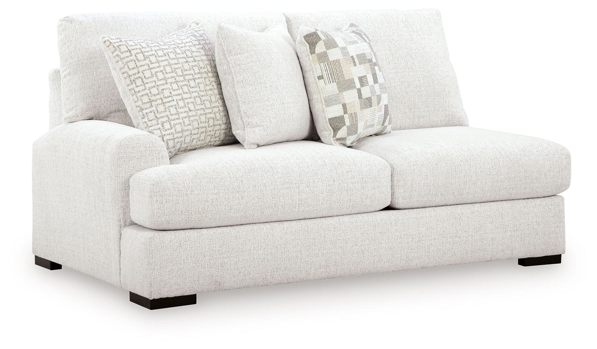 Misty-Lakes - LAF Loveseat - Chalk - Tallahassee Discount Furniture (FL)