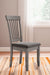 Shullden - 5 Pc. - Drop Leaf Table, 4 Side Chairs - Gray - Tallahassee Discount Furniture (FL)